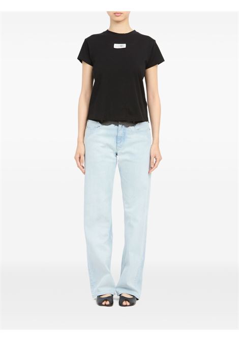 cotton jersey t-shirt woman black MM6 MAISON MARGIELA | S52GC0327 M20170900